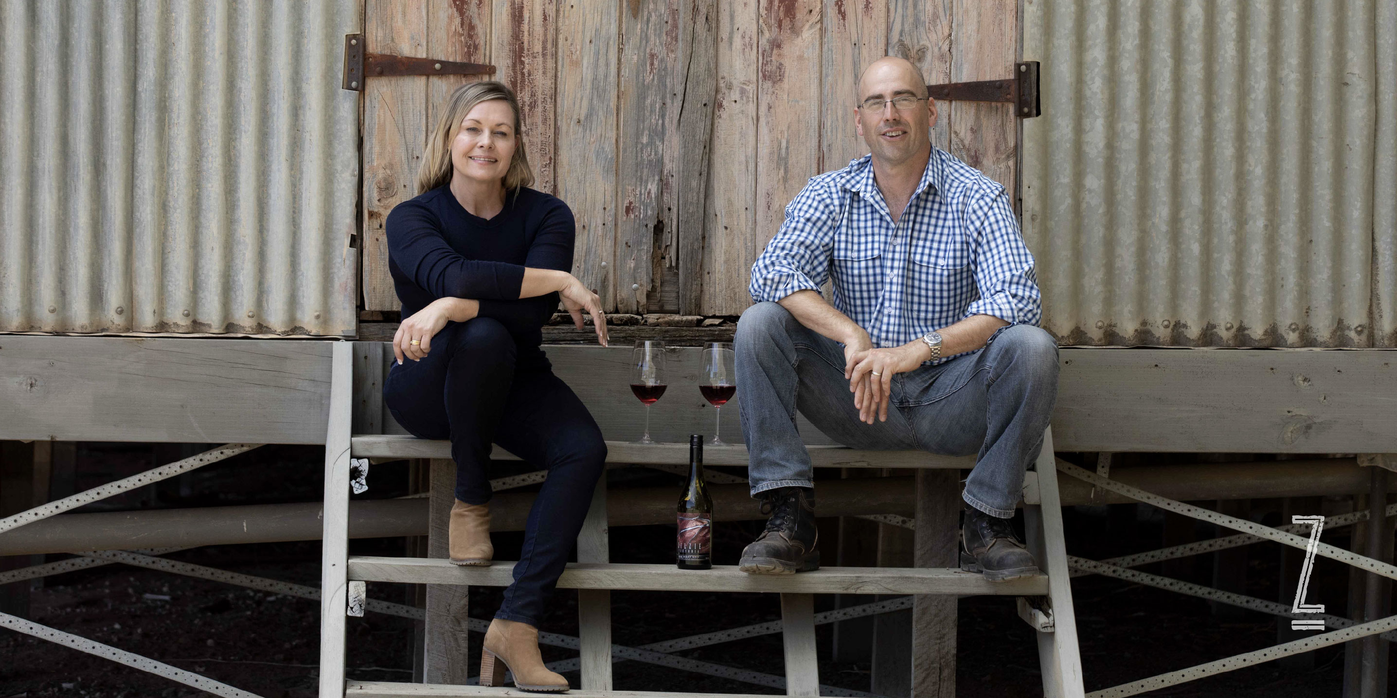 People sitting in Winery